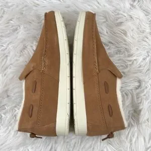 Sperry | Shoes | Sperry Moc Sider Wr Suede Slip On Tan Size  display picture 2
